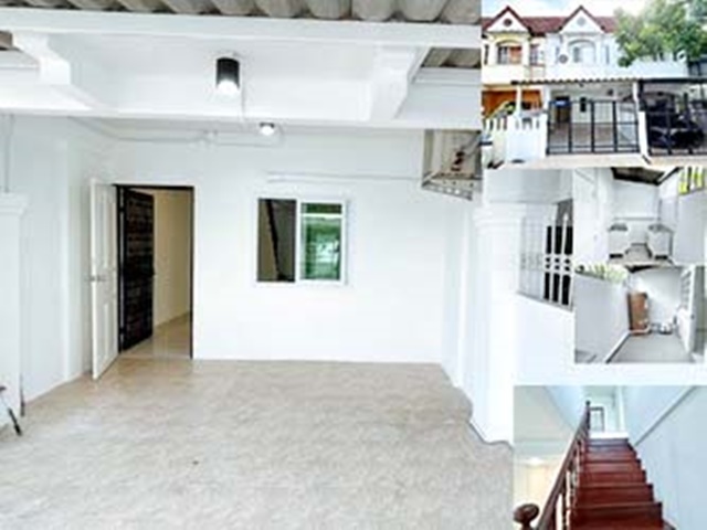 เซ็นทรัลอิสต์วิลล์ ใกล้MRT ลาดพร้าว 83-87 บ้านเช่า ทาวน์เฮ้าส์ 2 ชั้น รีโนเวทใหม่ 21 ตรว. เช่า 11,999B-M 2นอน 2น้ำ 3แอร์ 1จอดรถCentral Eastville LatPhrao 83-87 House for rent 2-story townhouse newly renovated near MRT Lat Phrao 83 21 sq.wa. 2bed 2bath 3A/C 1parking space. 11,998B-M ทาวน์เฮ้าส์  รีโนเวทใหม่ เดินทางสะดวก  เลียบทางด่วนเอกมัย-รามอินทราไม่รับผู้เช่าที่มีสัตว์เลี้ยง ลาดพร้าว 83-87 แขวงคลองเจ้าคุณสิงห์ เขตวังทองหลาง กรุงเทพมหานคร 2 ห้องนอน 1 ห้องโถง2 ห้องน้ำ  1 ชุดครัว