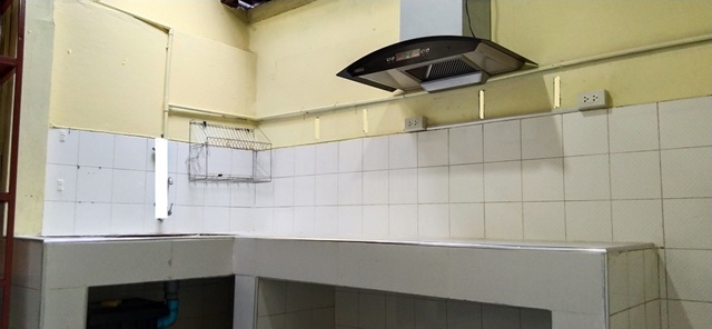 ออฟฟิศ ค้าขาย 18 ตรว.ให้เช่าอาคารพาณิชย์ 3 ชั้นครึ่ง Hostel ร้านอาหาร  3นอน 2น้ำ 3แอร์ 1จอดรถ