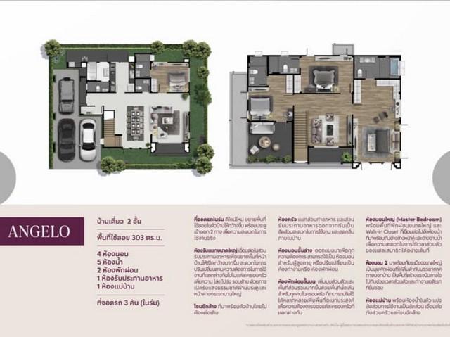 ขายบ้านเดี่ยว 2 ชั้น โครงการ CENTRO บางนา กม.7  เฟสใหม่ ขนาด Angelo