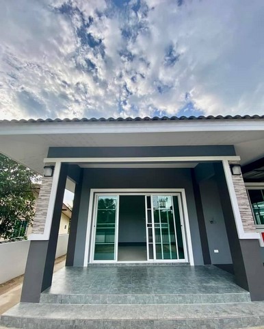 ขายบ้านใหม่ชั้นเดียว 3นอน2น้ำ 65ตรว. 1.89ลบ. ฟรีโอน ของแถม ต.แม่แฝกใหม่ อ.สันทราย เชียงใหม่