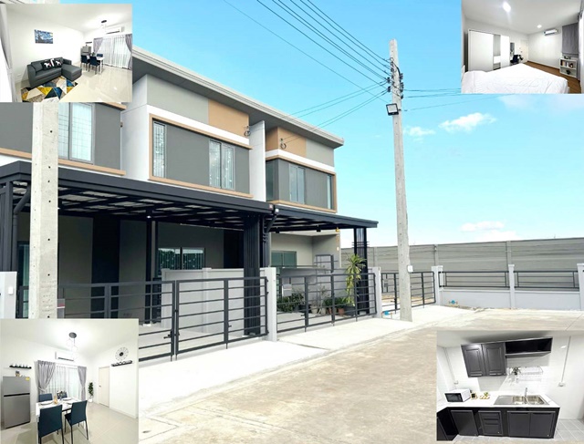 ให้เช่า ทาวน์เฮ้าส์ 2 ชั้น มีถูกกว่านี้ให้เหยีบ  บ้านกล้วย-กาญจนา ทำเลบางใหญ่ westgate โรงเรียนปิยะฉัตร 17ตรว. 14,499 -14,999 B-M 2-3นอน 2น้ำ 2จอดรถ 3แอร์The cheapest Baan Kluai-Kanchana For rent 2-story townhouse Bang Yai location westgate near Piyachat School 17sq.wa.14,499 - 14,999B-M 2-3bed 2bath 2parking spaces 3A/C.ถนน บ้านกล้วย-ไทรน้อย ตำบลพิมลราช อำเภอบางบัวทอง นนทบุรี ให้เช่า ทาวน์เฮ้าส์ 2 ชั้น ตกแต่ง ต่อเติม เฟอร์นิเจอร์ครบ2 ห้องนอน2 ห้องน้ำ2 ที่จอดรถพร้อมหลังคาโรงรถ1 ครัวไทยบิ๊ว