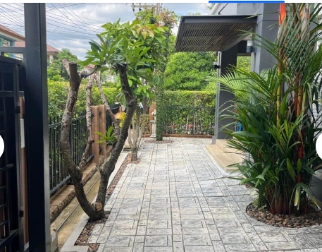 ขายบ้านเดี่ยว เดอะแพลนท์1 วงแหวน พระราม9 กรุงเทพกรีฑาตัดใหม่ ลาดกระบัง บ้านแปลงมุม ติดสวน