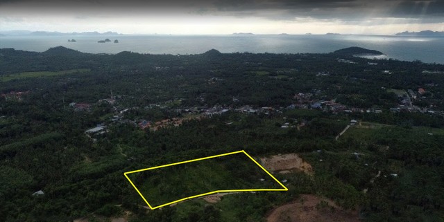land on the hill , Samui island for build resort or wellness