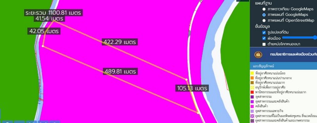 ขายที่ดินพื้นที่สีม่วง 24 ไร่ 1 งาน บางนาตราด กม.35 บางบ่อ สมุทรปราการ เหมาะทำโรงงาน โกดัง ** แบ่งขายได้