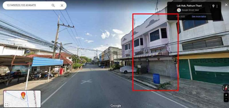 ขายอาคารพาณิชย์ทำเลดี หมู่บ้านอยู่เจริญเปรมประชา ใกล้BTS สายสีแดง