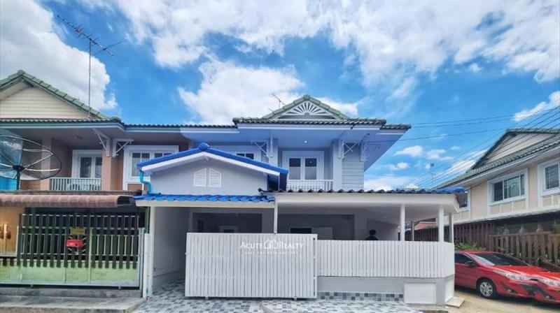 บ้านแฝดหลังมุม 4 นอน พฤกษา 10 ทำเลดี ติดถนนบางกรวย-ไทรน้อย 5 นาทีจาก Big C รีโนเวทจัดเต็ม