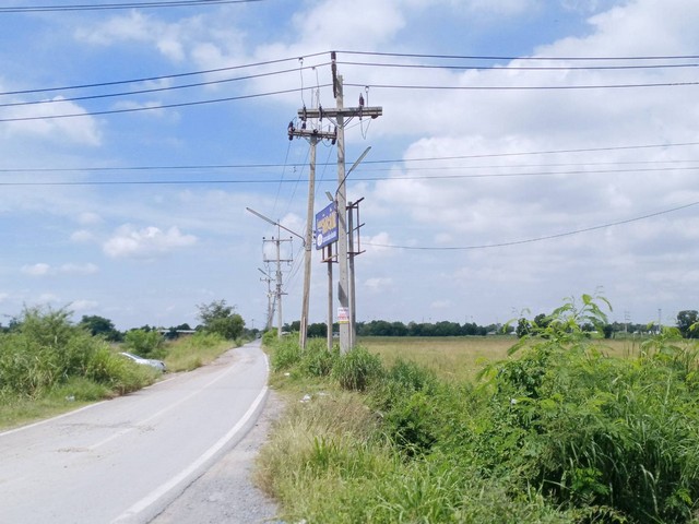 ขายที่ดินใกล้วงแหวนบางปะอิน ติดถนนหมายเลข 347 อำเภอบางปะอิน จังหวัดพระนครศรีอยุธยา ขนาด 21 ไร่ 3 งาน 41 ตารางวา