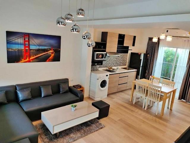 ให้เช่าทาวโฮม ซอยราม2 เนื้อที่ 20 ตร.ว. 2 ห้องนอน 3 ห้องน้ำ   โครงการIndy บางนา-รามคำแหง2 หลังมุม พร้อมเฟอร์นิเจอร์ ใกล้ เมกะบางนา