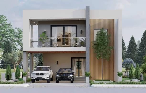 เปิดจองแล้ว เพียง 2 หลังเท่านั้น ราคาเริ่มต้น 4.25 ล้าน 54 ตรว. บ้านเดี่ยว 2 ชั้น สไตล์โมเดิร์น สุดหรู ดอนแก้ว แม่ริม มีคอร์ทยาร์ดหน้าบ้าน