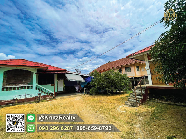 ที่ดินพร้อมสิ่งปลูกสร้าง 100 ตร.ว.ใกล้กับสนามกีฬากลางจังหวัดลำพูน ต.ต้นธง อ.เมืองลำพูน จ.ลำพูน