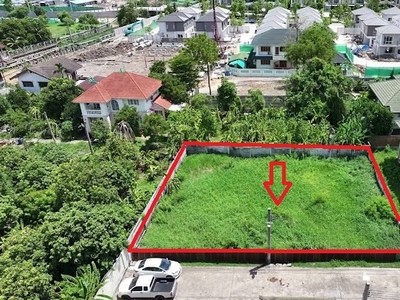 ขายที่ดินเปล่าเหมาะปลูกบ้านพักอาศัย โครงการ หมู่บ้านกฤษณา พระราม 5 – กาญจนาภิเษก พื้นที่ 77 ตรว. แปลงมุม ทำเลเงียบสงบ ราคาพิเศษ!!!
