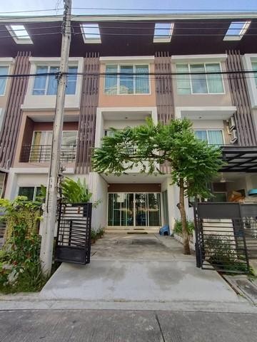 FPL1027ให้เช่าและขายทาวน์โฮม 3 ชั้น โครงการธนาพัฒน์เฮ้าส์กรีนโซน ซอยนนทรี 20 ใกล้ตลาดรุ่งเจริญ