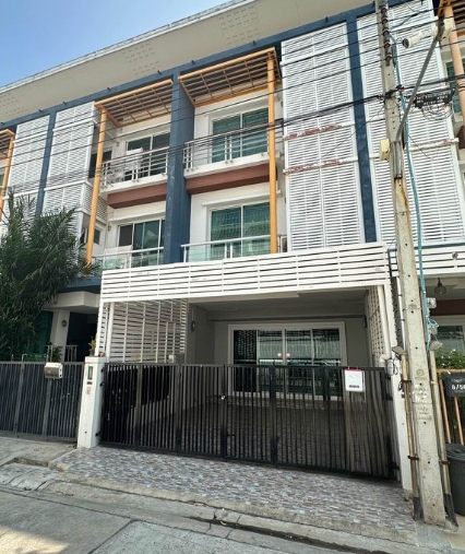 N4298ให้เช่าทาวน์โฮม3 ชั้น ชวนชื่นโมดัส วิภาวดี หลักสี่ แจ้งวัฒนะ 