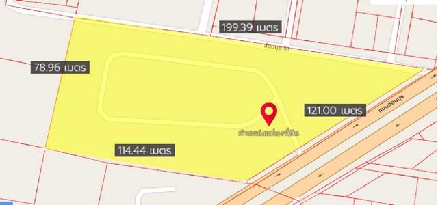 ให้เช่าที่ดินเนื้อที่ 7 ไร่ 3 งาน 65 ตารางวา ติดถนนใหญ่อ่อนนุช สุขุมวิท 77 ใกล้รถไฟฟ้าสายสีเหลือง สถานีศรีนุช