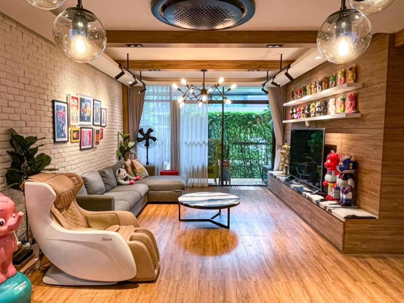 C3820 ขายบ้านเดี่ยว 2 ชั้น หมู่บ้านเศรษฐสิริ กรุงเทพกรีฑา หลังมุม ตกแต่งพร้อมอยู่ ใกล้โรงเรียนโรงเรียนนานาชาติไบรตั้น