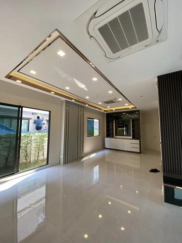 C3795 ขายบ้านเดี่ยว 2 ชั้น 81 ตรว. โครงการBangkok Boulevard ดอนเมือง แจ้งวัฒนะ บ้านไม่เคยเข้าอยู่ พร้อมตกแต่งบิลด์อิน