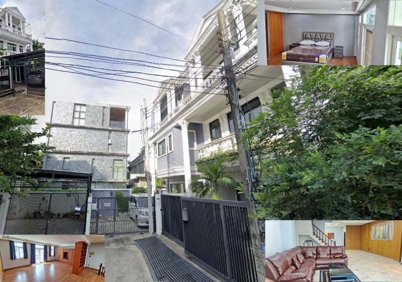 สุขุมวิท 71 บ้านเดี่ยวให้เช่า 3 ชั้น BTSพระโขนง อนุญาตสัตว์ ปรีดีพนมยงค์ 24-28 นานาชาติบางกอกเพรพ 45ตรว. 350ตรม. .4นอน 4น้ำ 4แอร์ เอกมัย
