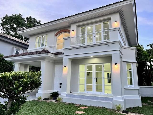 C3842 ขายบ้านเดี่ยว 2 ชั้น หมู่บ้านชัยพฤกษ์ บางปลา2 ซอยธนสิทธิ์ ถนนเทพารักษ์ รีโนเวทใหม่ ใกล้สนามบินสุวรรณภูมิ