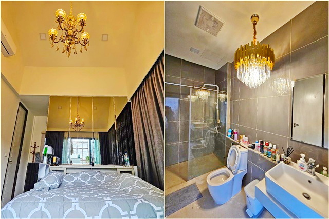 บ้านตกแต่งหรู สไตล์โมเดิร์น ตลาดน้ำ4ภาค ชายหาดจอมเทียน 3 กม. 53ตรว. 126ตรม. 2นอน 2น้ำ 3จอดรถ 3แอร์