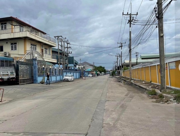 POR3368ให้เช่าโกดัง โรงงาน หลังนิคมสมุทรสาคร เนื้อที่ 6ไร่ ซอยสวนส้ม ถ.พระราม 2 ต.บ้านเกาะ