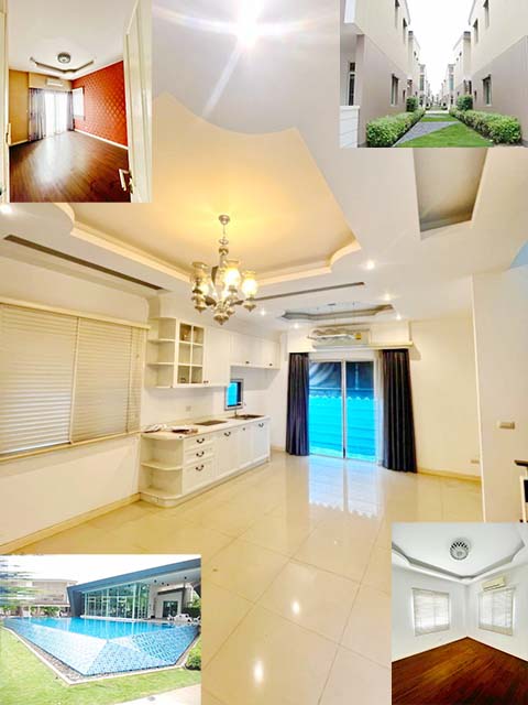 ใหญ่มาก ติวานนท์-แจ้งวัฒนะ โรงเรียนพระหฤทัย นนท์  ทาว์นโฮม 2 ชั้น หลังมุม อนุญาตเลี้ยงสัตว์ 30ตรว. 135ตรม. 3นอน 2น้ำ 2จอดรถ 3แอร์