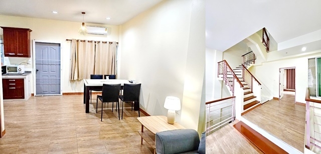 ทาวน์โฮม 3 ชั้น เฟอร์ครบ รร.นานาชาติไทย-สิงคโปร์อนุญาตเลี้ยงสัตว์ 22 ตรว. 216 ตรม. 3นอน 3น้ำ 3จอดรถ 4แอร์