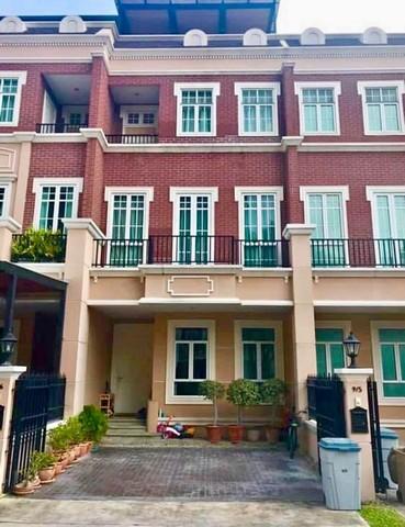 ชายทาวน์โฮม 4 ชั้น 4 ห้องนอน หมู่บ้านการ์เด้นท์ สแควร์ สุขุมวิท 77 เฟอร์ครบ ใกล้ BTS อ่อนนุช