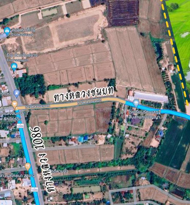 ขายที่ดินสวย 16 ไร่ ทรงสี่เหลี่ยมผืนผ้า บ้านน้ำตูม ต.ปากโทก อ.เมือง จ.พิษณุโลก