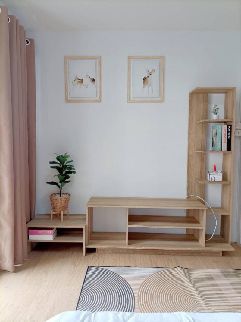 EPL-HS0916 ขายคอนโดซิตี้วิลล่า ตึกF2 ชั้น 5 วิวสระว่ายน้ำ 33 ตารางเมตร 1 ห้องนอน 1 ห้องน้ำ เฟอร์นิเจอร์ใหม่ รีโนเวทใหม่ ตกแต่งสไตล์มินิมอล