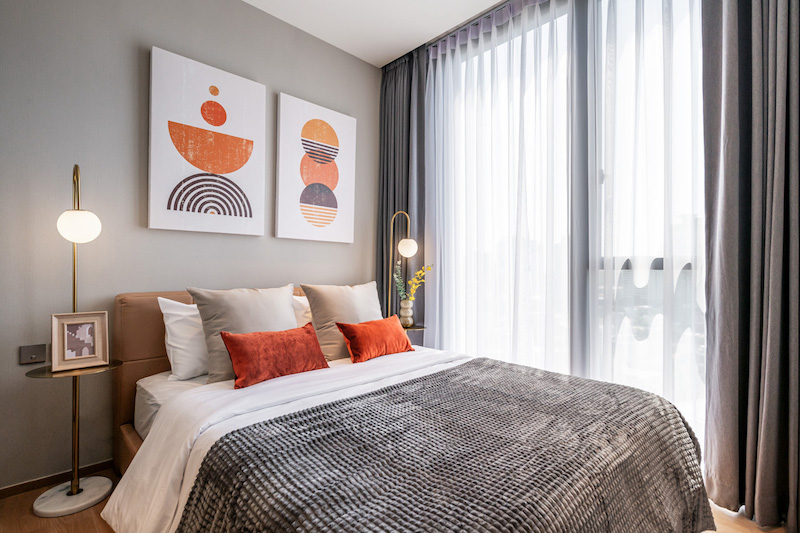 BH2492 ให้เช่า คอนโด BEATNIQ สุขุมวิท32 ชั้น27, 80.28 ตรม. 2ห้องนอน 2ห้องน้ำ ใกล้รถไฟฟ้า BTS ทองหล่อ