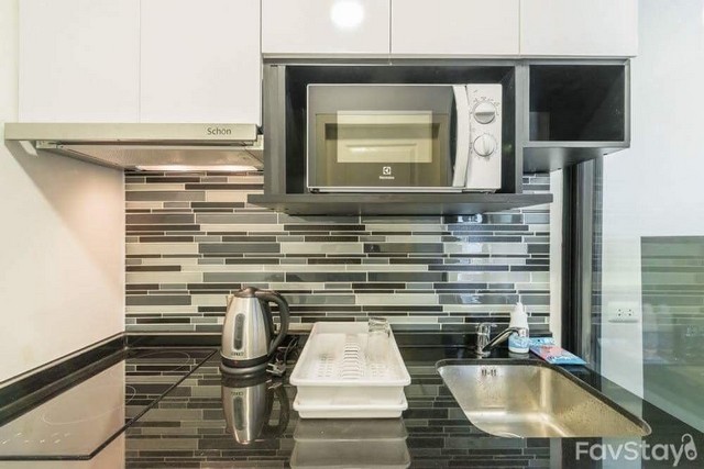 ให้เช่าคอนโด Bangkok Feliz Sathorn - Taksin (แบงค์คอก เฟลิซ สาทร พื้นที่ 30 ตารางเมตร, ห้องนอน 1 ห้อง, ห้องน้ำ 1 ห้อง, ชั้นที่ 7 ทิศตะวันตก