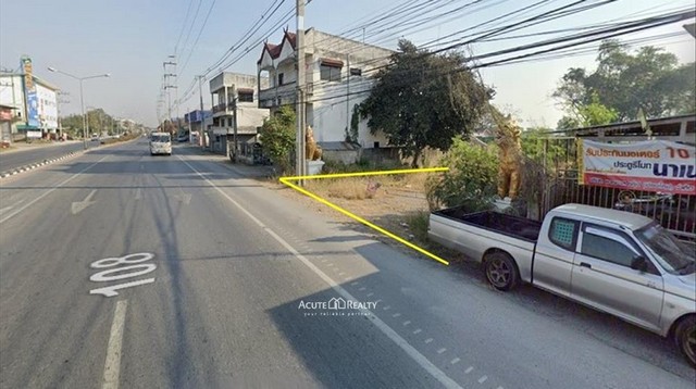 ขายที่ดินเปล่าติด ถ.เชียงใหม่-หางดง จ.เชียงใหม่ เหมาะสร้างโรงงาน หรือโครงการบ้านจัดสรร