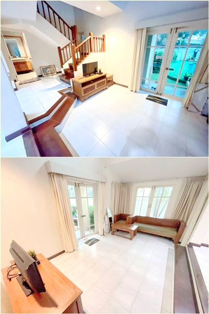 หาดจอมเทียน 500 ม. บ้านเดี่ยว2ชั้น Pool Villa ในพัทยา เฟอร์นิเจอร์ครบ 130ตรว 3อน 3น้ำ 3จอดรถ 4แอร์