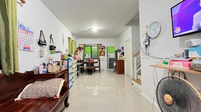 ขายบ้านทาวน์โฮม 2 ชั้น หลังมุม โครงการเจทาวน์1 รังสิต-คลอง1 (ต่อเติมเต็มพื้นที่)