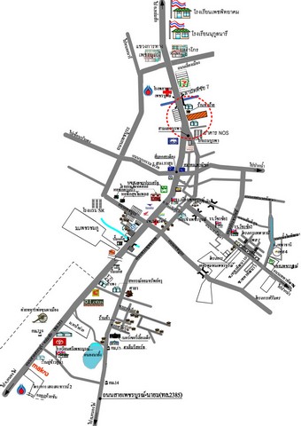 ขายที่ดินเปล่าใจกลางเมืองติดแยกบูรพา อำเภอเมือง จังหวัดเพชรบูรณ์ 
