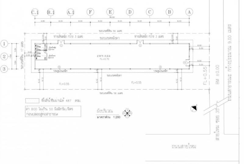 ให้เช่าโกดัง 582 ตรม ย่านสายไหม ลำลูกกา สุขาภิบาล5 ใกล้BTSคูคต เหมาะสำหรับเก็บสินค้า , กระจายสินค้า , ทำออฟฟิศ