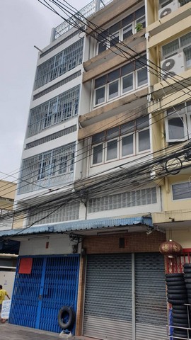 ขาย / ให้เช่า สำหรับเป็นสำนักงานใกล้เยาวราช ย่านวงเวียน 22 ตึกแถว 2 คูหา 5.5 ชั้น