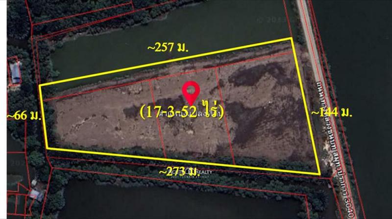 ขายที่ดินซอยประชาอุทิศ 90 เนื้อที่ 18 ไร่ ถมแล้ว ทำเลย่านหมู่บ้านจัดสรร ราคาพิเศษ!!!