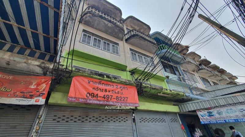 ขายตึกแถว 2 คูหา พระราม 2 ซอย 50 หน้ากว้าง 8 เมตร ทำเลทอง ใกล้ห้างเซ็นทรัลพระรามสอง