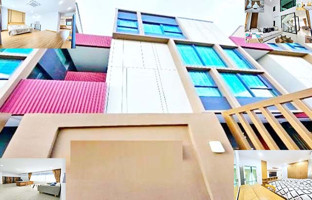 โลตัส สุขุมวิท 50 ทาว์นโฮม 3.5ชั้น BTS อ่อนนุช32ตรว. 280ตรม. 119,999B-M 2-4นอน 4น้ำ 3จอดรถ 6แอร์BTS OnNut Lotus Sukhumvit 50 Townhome 3.5 floors 32sq.wa. 280sq.m. 119,999B-M 2-4bed 4bath 3parking 6A/C.ซ.อ่อนนุช 19-23 ถ.อ่อนนุช สวนหลวง เขตสวนหลวง กรุงเทพมหานคร 10250พักอาศัย และที่ทำงานหรือออฟฟิศในตัว2-4 ห้องนอน4 ห้องน้ำ 1 ห้องครัว 1 ห้องทานข้าว 1 ห้องนั่งเล่น 1 ห้องทำงาน 1 ห้องเก็บของ 1 ห้องใต้บันได 6 แอร์3 จอดรถมีสิ่งอำนวยความสะดวกครบครัน - สระว่ายน้ำ-ฟิตเนส -สวน -