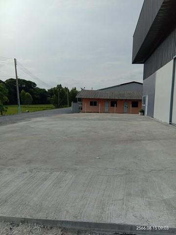 รหัสทรัพย์ R2894 ให้เช่าโกดัง สร้างใหม่พร้อมสำนักงาน บางบัวทอง นนทบุรี