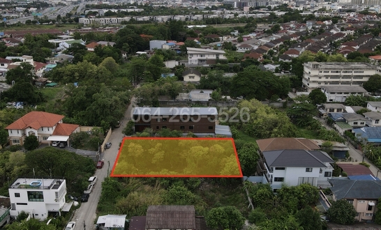 ขายที่ดิน ใกล้แฟชั่นไอส์แลนด์ ขนาด 278 ตรว คู้บอน 26 รามอินทรา เข้าออกได้ทั้ง 3 ซอย