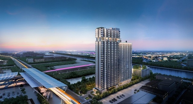 ขายคอนโด ดิ ออริจิ้น ราม 209 อินเตอร์เชนจ์ ใกล้สถานี MRT สายสีส้ม และ BTS สายสีชมพู