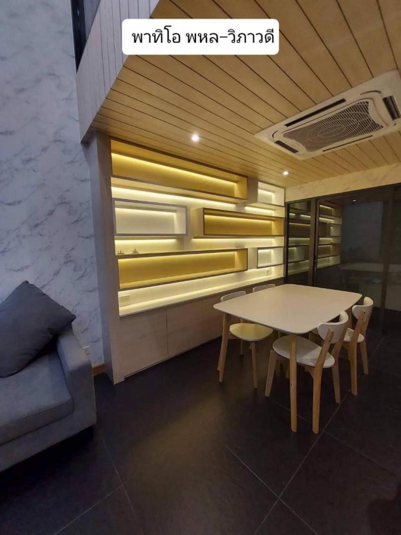 ให้เช่า/ขายทาวน์โฮม 3.5 ชั้น พื้นที่ใช้สอย 175 ตารางเมตร 1 ห้องโถง 3 ห้องน้ำ หมู่บ้านพาทิโอ พหลโยธิน-วิภาวดี ใกล้ฟิวเจอร์พาร์ค รังสิต