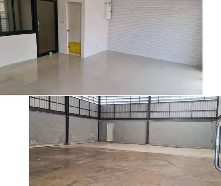 ให้เช่าโกดัง พื้นที่โกดัง 214 ตารางเมตร  มีห้องออฟฟิศและห้องพัก ย่าน บางใหญ่ นนทบุรี