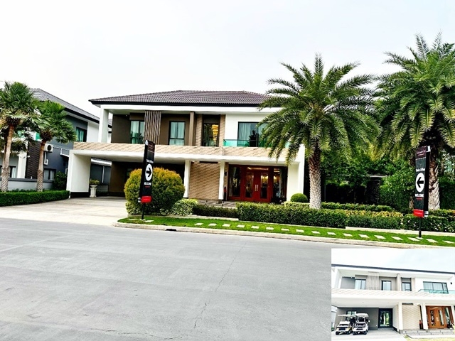 พูลวิลล่า สุดหรูหลังนี้ Hot ตกแต่งเฟอร์ครบ 135ตรว.มอเตอร์เวย์ เมกกะบางนา 350ตรม. 249,999-329,999B-M 4นอน 5น้ำ 6จอดรถ 6แอร์ ม.รามคำแหง 2Motorway Mega Bangna Pool Villa this luxurious hot fully furnished 135sq.wa. 350sq.m. 249,999-329,999B-M 4bed 5bath 6parking 6A/C.Ramkamheng2 University มอเตอร์เวย์ ซ.เฉลิมพระเกียติ ร.9 ถ.กาญจนาภิเษก แขวงดอกไม้ เขตประเวศ กรุงเทพมหานคร 102504 ห้องนอน5 ห้องน้ำ1 ห้องนั่งเล่น1 ห้องแม่บ้าน1 ห้องครัว1 ห้องทานข้าว6 แอร์สิ่งอำนวยความสะดวก - คลับเฮาส์ - สระว่ายน้