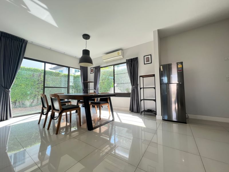 บ้านให้เช่า สายไหม บ้านเดี่ยวพร้อมเฟอร์นิเจอร์ มัณฑนาเลค-วัชรพล  3ห้องนอน 3ห้องน้ำ