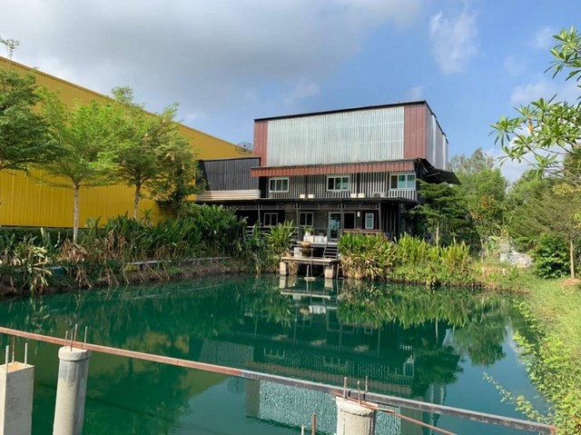 C2136 ขายโรงงานพร้อมสำนักงาน และบ้าน 3 ชั้น 2 ไร่  ถนนรังสิตนครนายก คลอง9 