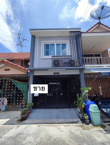 ทาวน์เฮ้าส์ 2 ชั้น ต่อเติมห้องเพิ่มคุ้มแน่นอน หมู่บ้านพระปิ่น 3