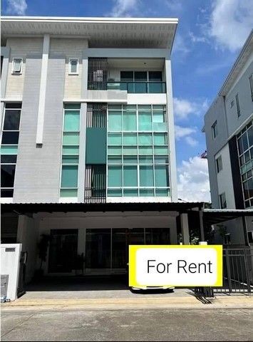 รหัส # NN298 ให้เช่าโฮมออฟฟิศ 4 ชั้น 400 ตรม. โครงการบิซ เเกลเลอเรีย นวลจันทร์-เกษตรนวมินทร์ พร้อมเฟอร์นิเจอร์*** ราคาเช่า  120,000 บาท/เดือนโฮมออฟฟิศ 4 ชั้น พร้อมเฟอร์นิเจอร์ โครงการบิซ เเกลเลอเรีย นวลจันทร์-เกษตรนวมินทร์พื้นที่ใช้สอยทั้งหมด 400 ตารางเมตรจอดรถได้ถึง 6 คันรายละเอียด ดังนี้ :- ชั้น 1 มีพื้นที่ใช้สอยกว้าง 110 ตรม. เป็น FACILITIES ประกอบด้วย 1 ห้องประชุม 10 ที่นั่งพร้อมจอโปรเ